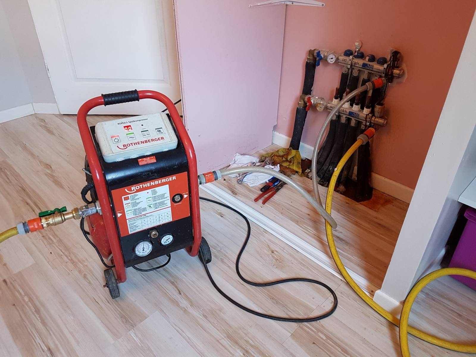 Kurtköy Vaillant Hermetik Şofben Petek Temizliği